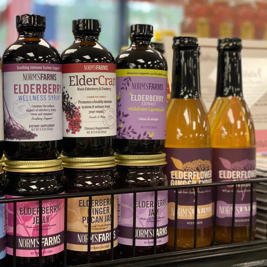 The Influence of Elderberries: Products from Norm's Farms Shine in the Wholesale Marketplace of Tree Spirit Wellness - Tree Spirit Wellness