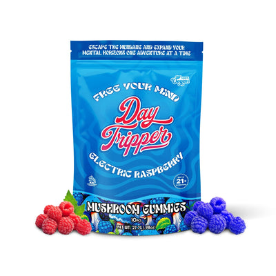 10ct Raspberry Mushroom Gummies Case of 10
