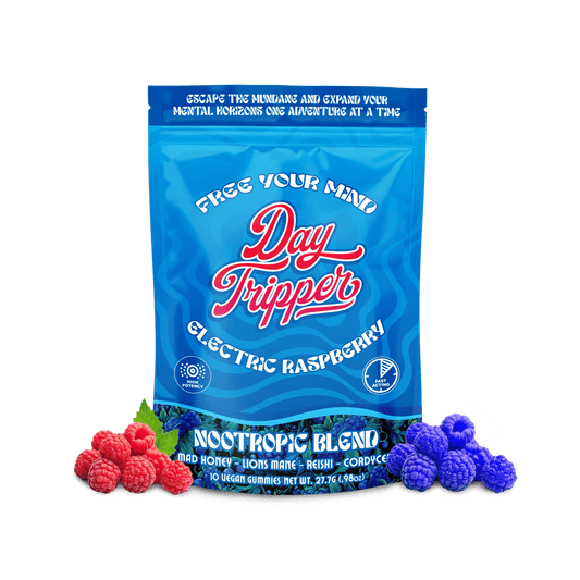 10ct Raspberry Mushroom Gummies Case of 10 - Tree Spirit Wellness