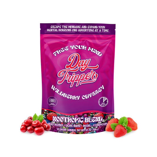 10ct Wild Berry Odyssey Mushroom Gummies Case of 10 - Tree Spirit Wellness