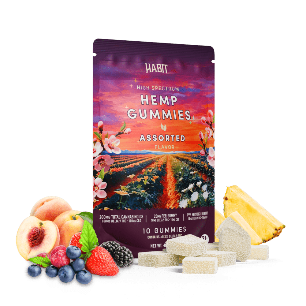 10mg Delta 9 + 10mg CBD Gummies – Assorted Flavors - Tree Spirit Wellness