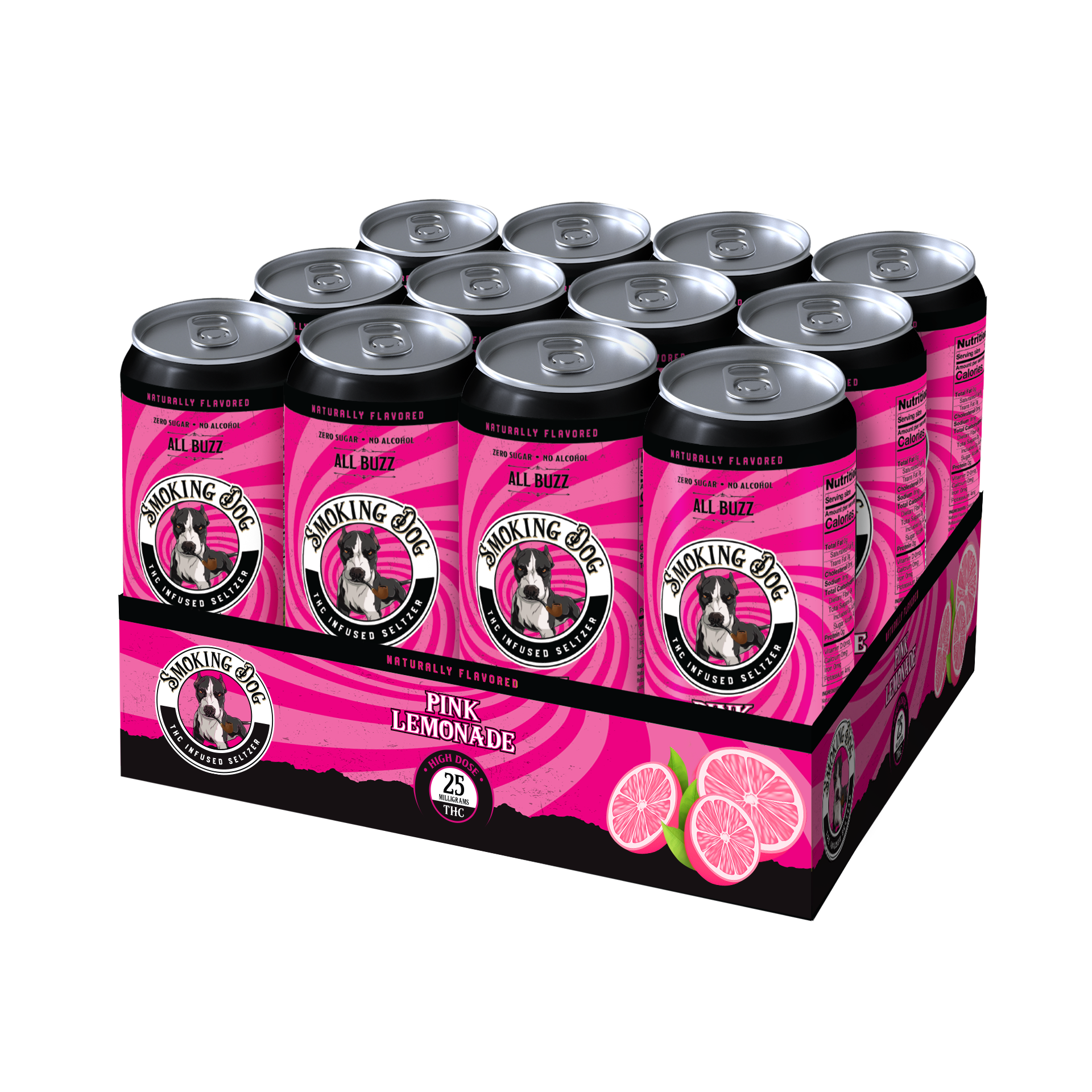 DELTA 9 THC SELTZER 25 MG  -- Tree Spirit Wellness