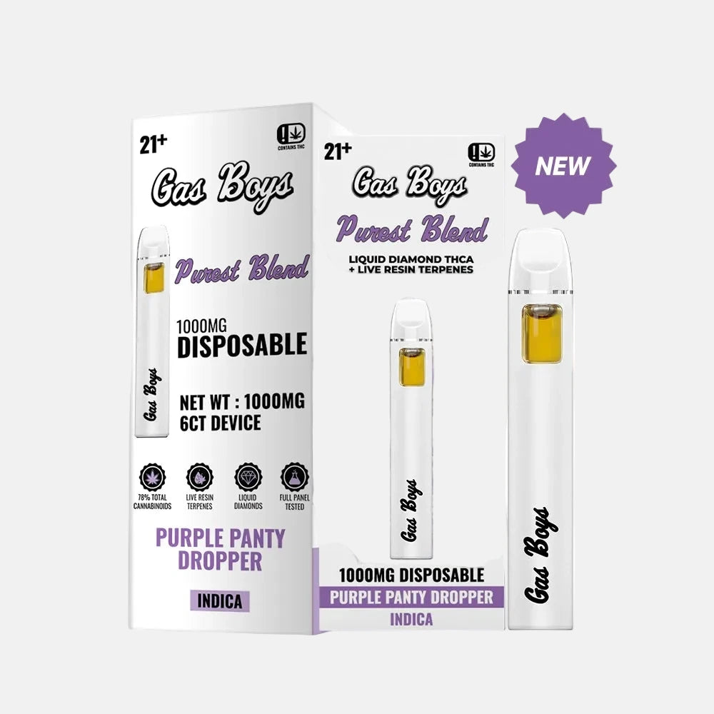 BLACK GARLIC GELATO THCA Disposable Vape 1g Indica 