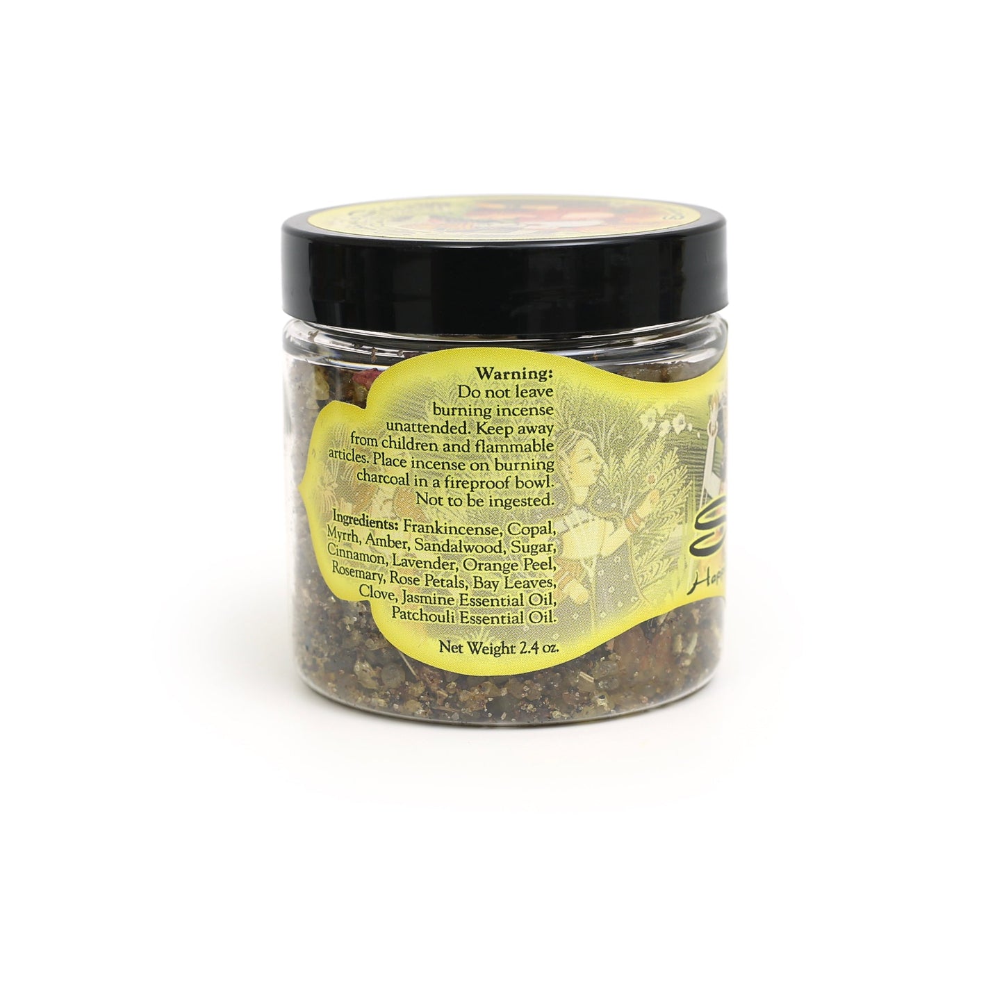 Prabhuji Resin Incense Surya - Happiness and Joy - 2.4oz jar