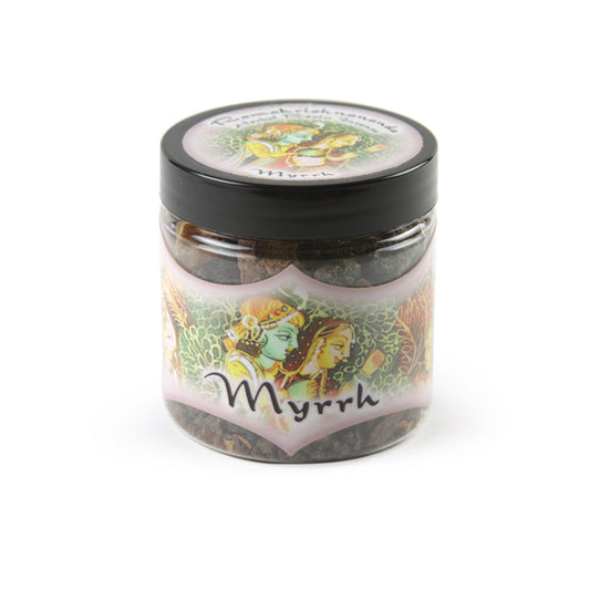 Prabhuji Resin Incense Myrrh - 2.4oz jar