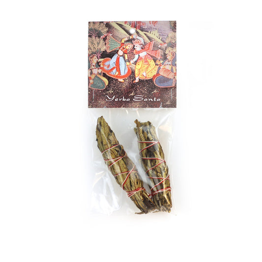 Prabhuji Smudging Herbs - Yerba Santa Smudge Stick - 2 Mini Bundles