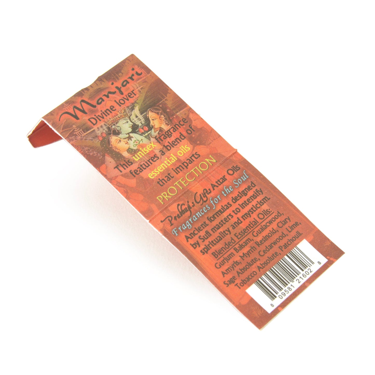 Prabhuji Attar Oil Manjari for Protection - 0.5oz - Unisex