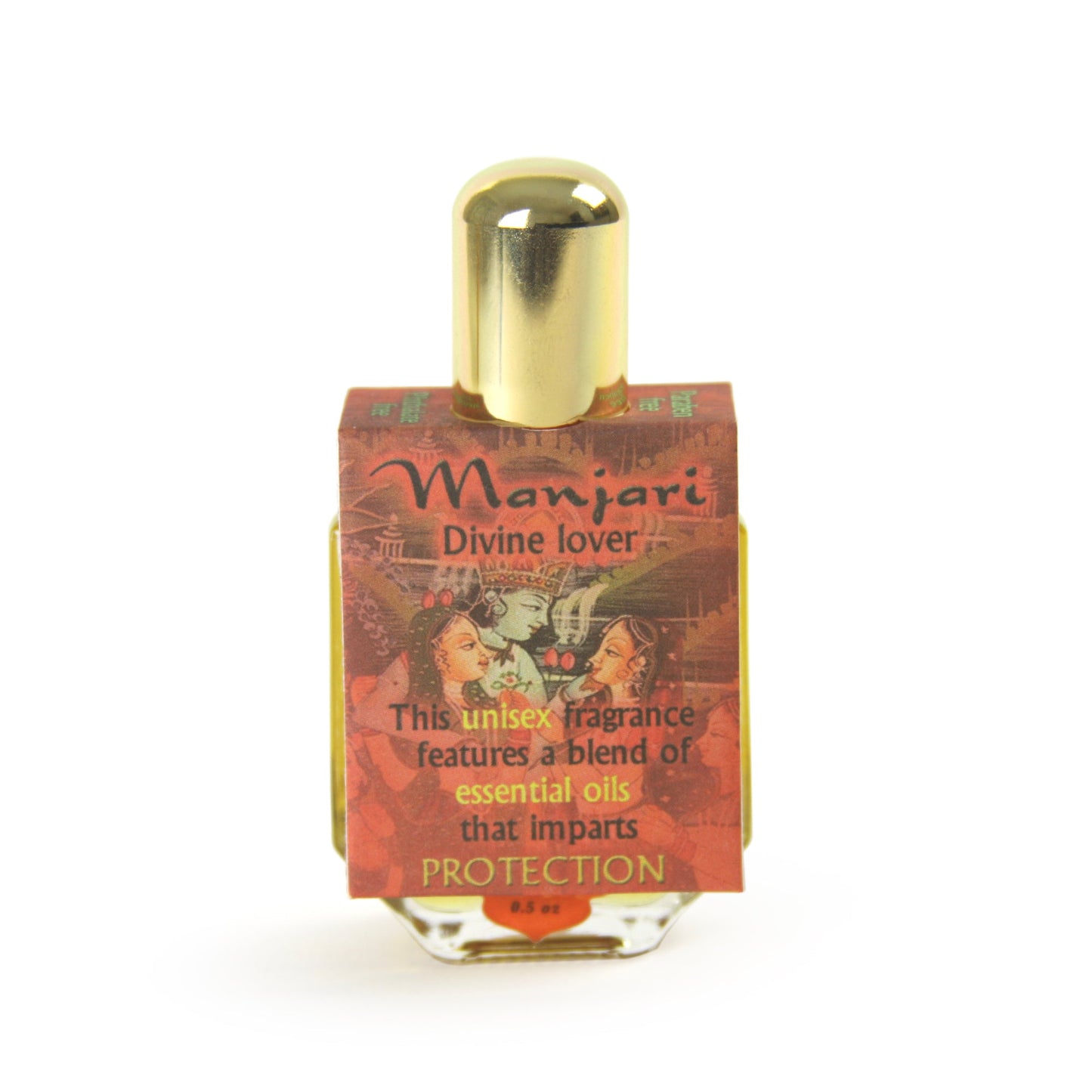 Prabhuji Attar Oil Manjari for Protection - 0.5oz - Unisex