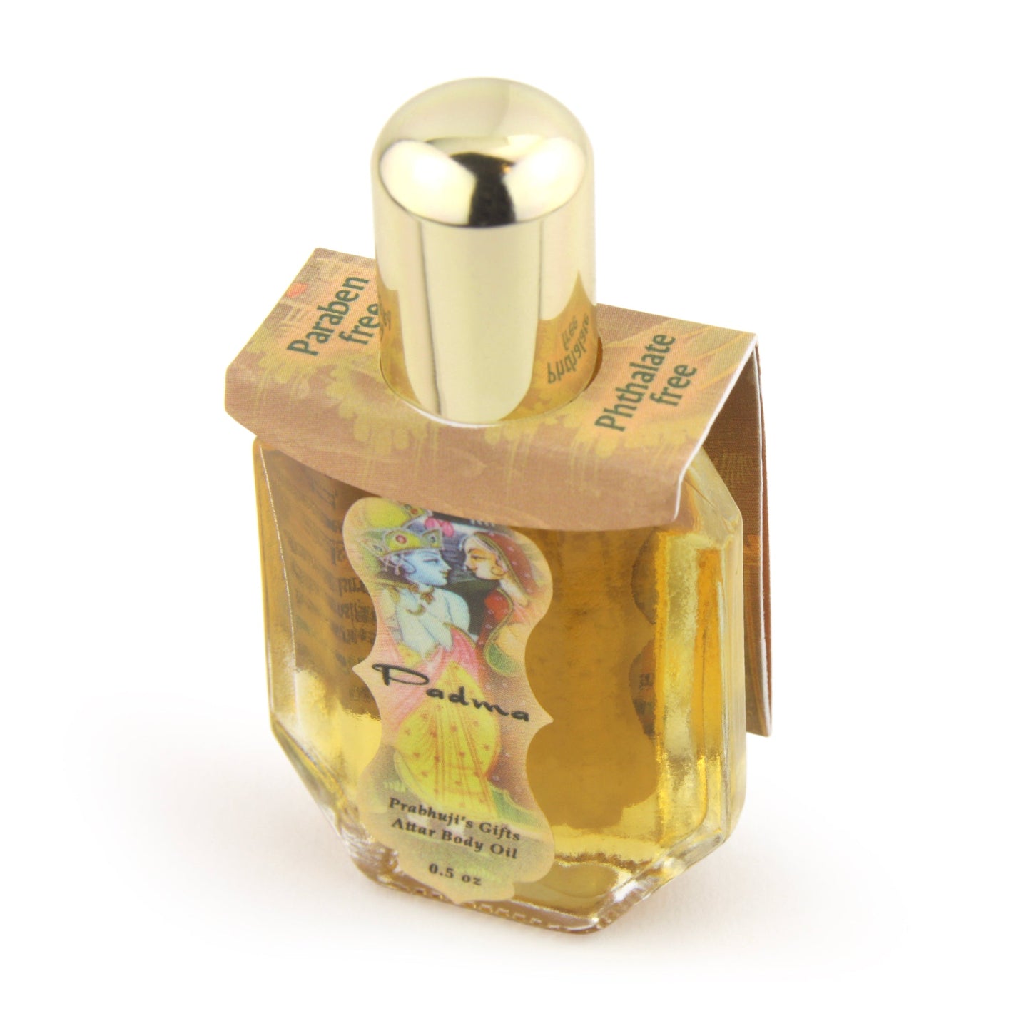 Prabhuji Attar Oil Padma for Awakening - 0.5oz - Unisex