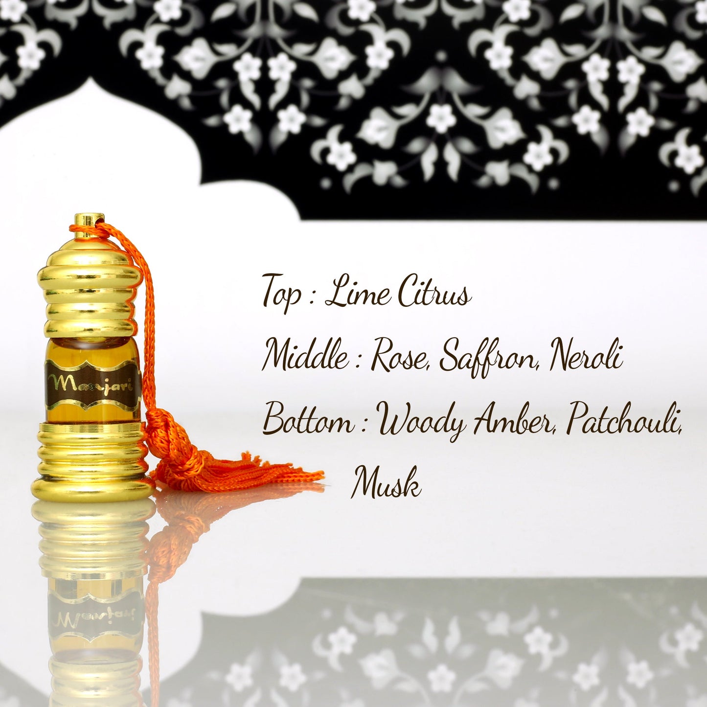 Prabhuji Attar Oil Manjari for Protection - 3ml - Unisex