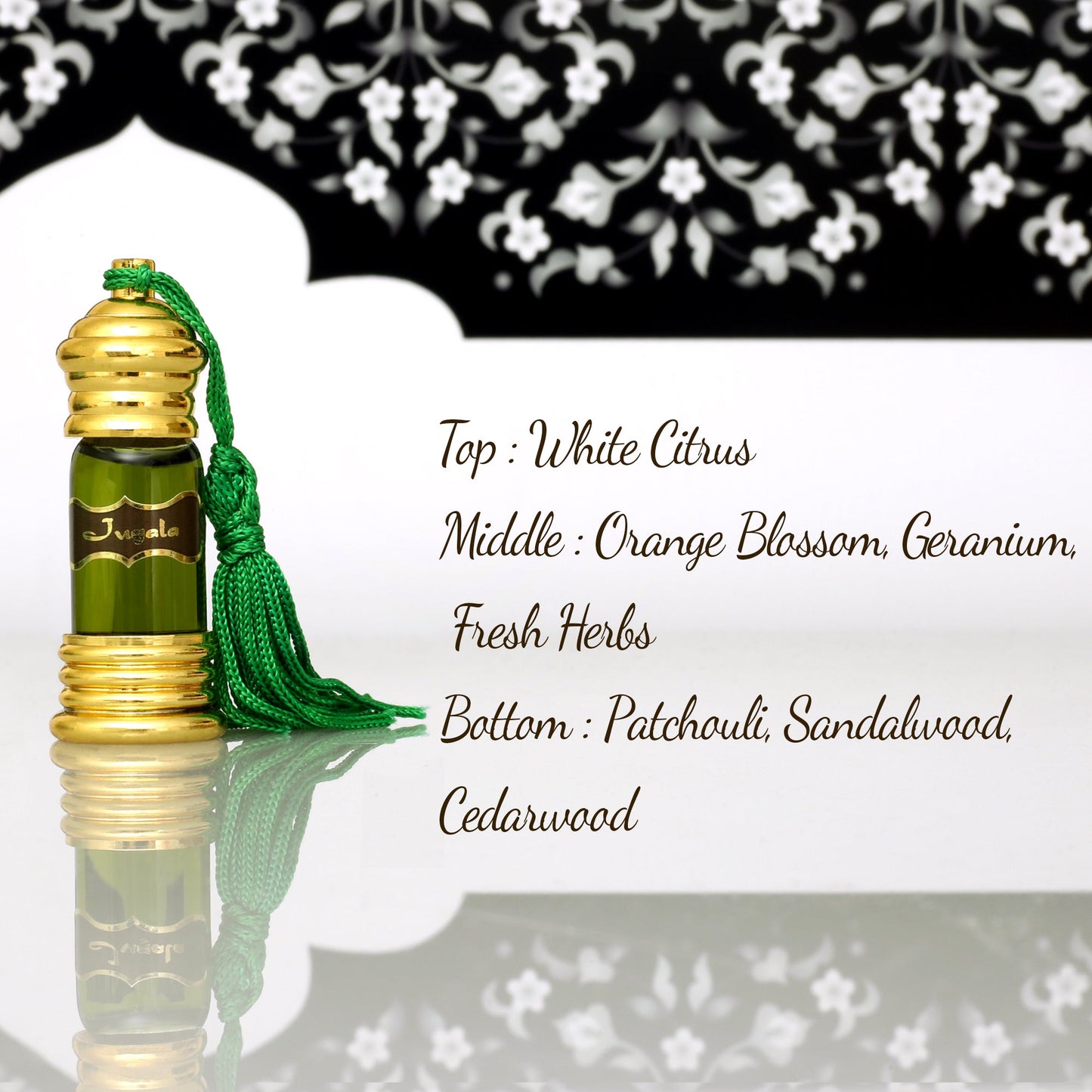 Prabhuji Attar Oil Jugala for Purity - 6ml - Unisex