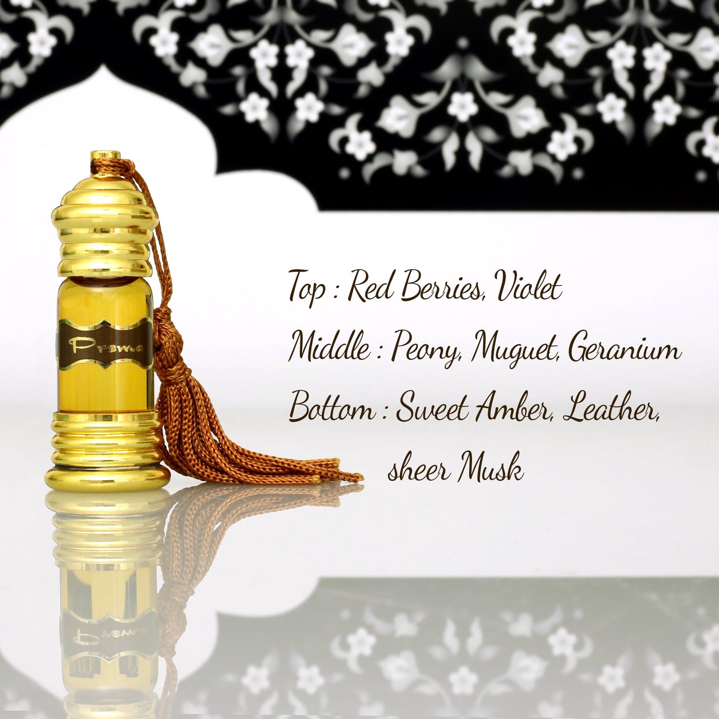 Prabhuji Attar Oil Prema for Bliss - 6ml - Unisex