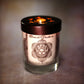 Prabhuji Sacral Chakra Svadhishthana | Soy Candle for Chakra Meditation Scented with Essential Oils |Vanilla | Sensuality and Creativity - 10.5oz