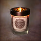 Prabhuji Solar Plexus Chakra Manipura | Soy Candle for Chakra Meditation Scented with Essential Oils | Lavender Blossom | Power and Self-confidence - 10.5oz
