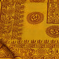 Prabhuji Meditation Yoga Prayer Shawl - Mantra Om - Yellow Large