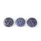 Prabhuji Incense Burner - Soapstone Pebble Throat Chakra Vishudha 2.5"