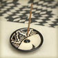 Prabhuji Incense Burner - Peruvian Ceramic Incense Burner for Stick Incense - 4.75"