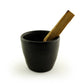 Prabhuji Incense Burner - Hand-made La Chamba Clay Smudging Bowl - Small H2.75in x D3.5in