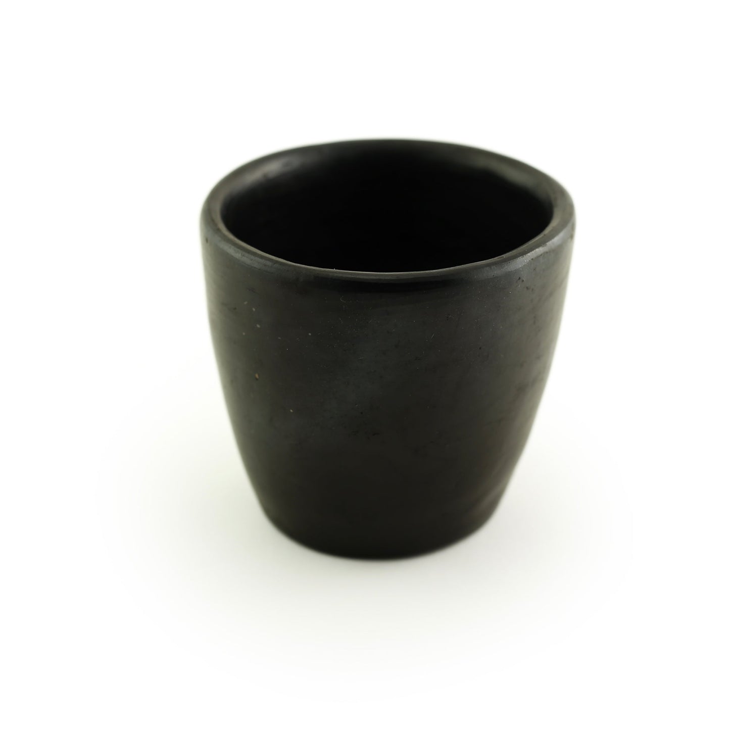 Prabhuji Incense Burner - Hand-made La Chamba Clay Smudging Bowl - Small H2.75in x D3.5in