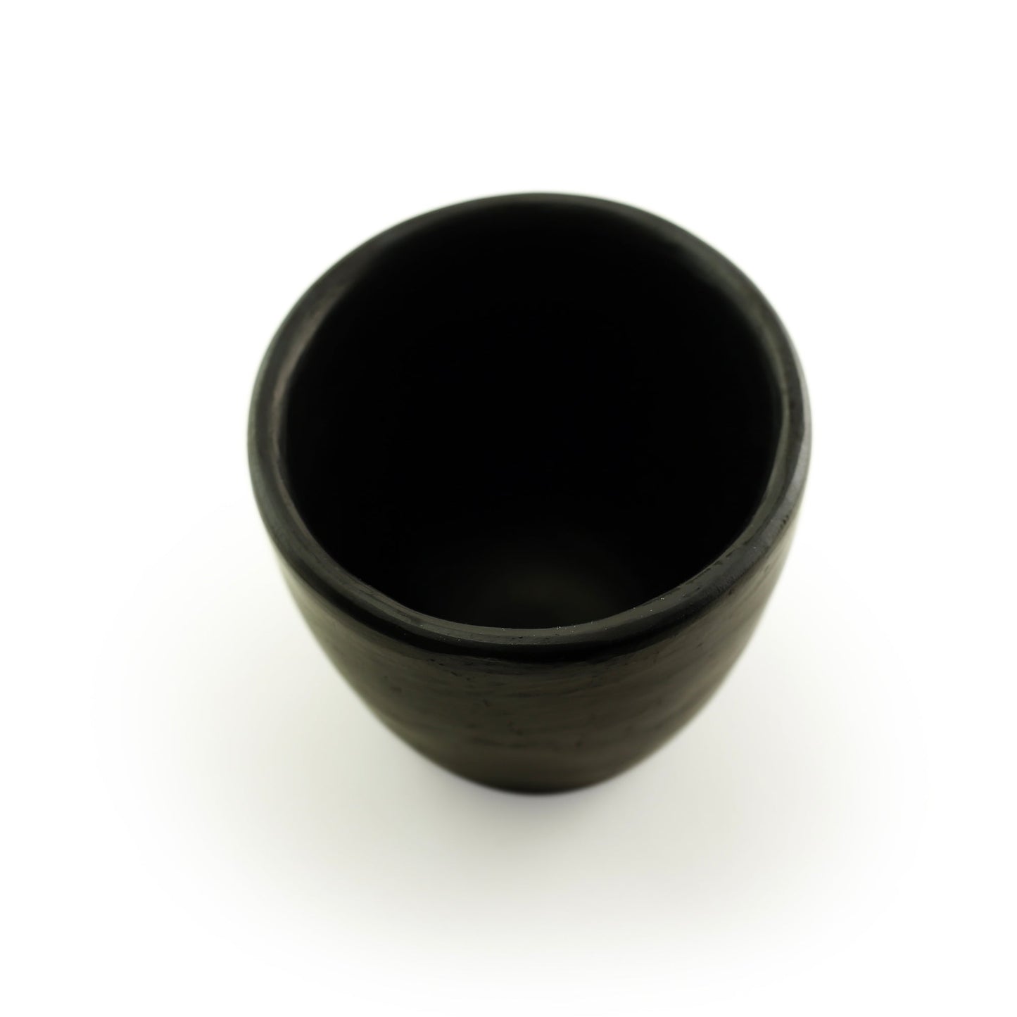 Prabhuji Incense Burner - Hand-made La Chamba Clay Smudging Bowl - Small H2.75in x D3.5in