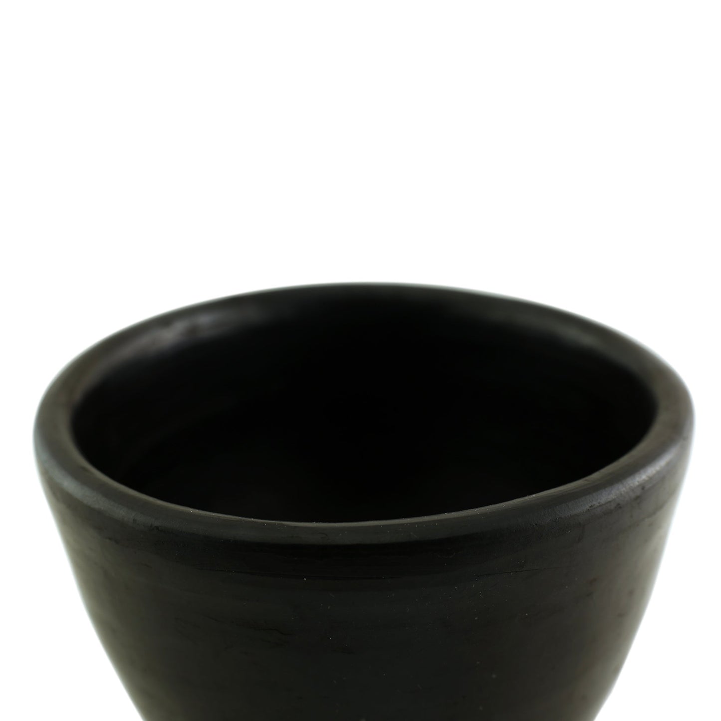 Prabhuji Incense Burner - Hand-made La Chamba Clay Smudging Bowl - Large H2.75in x D4in
