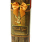 Incense Gift Set - Bamboo Burner + 7 Chakras Incense Stick & Greeting: Thank you for being you - Wholesale and Retail Prabhuji's Gifts 