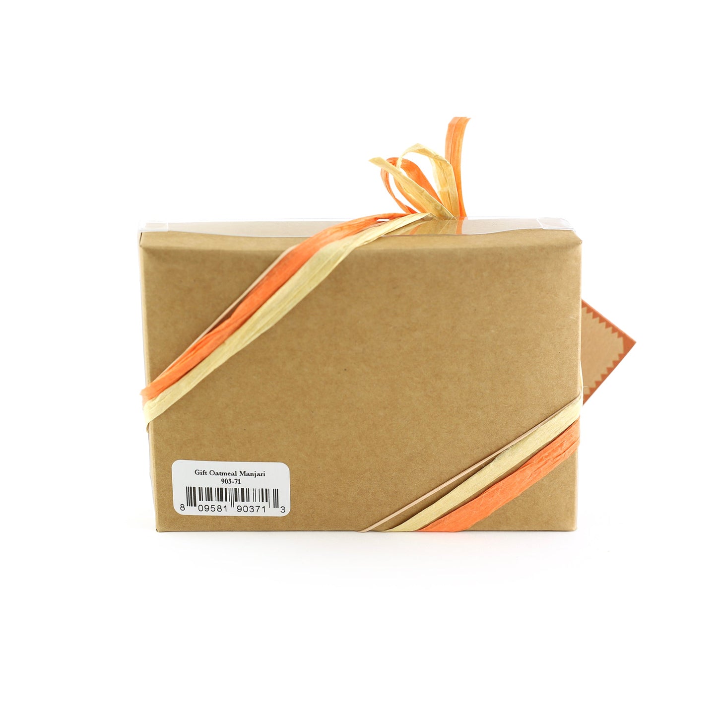 Prabhuji Gift Set - Saucha Bar Soap 'Calming Oatmeal' and Attar Oil 'Manjari' - with Greeting 'Your kindness is appreciated'