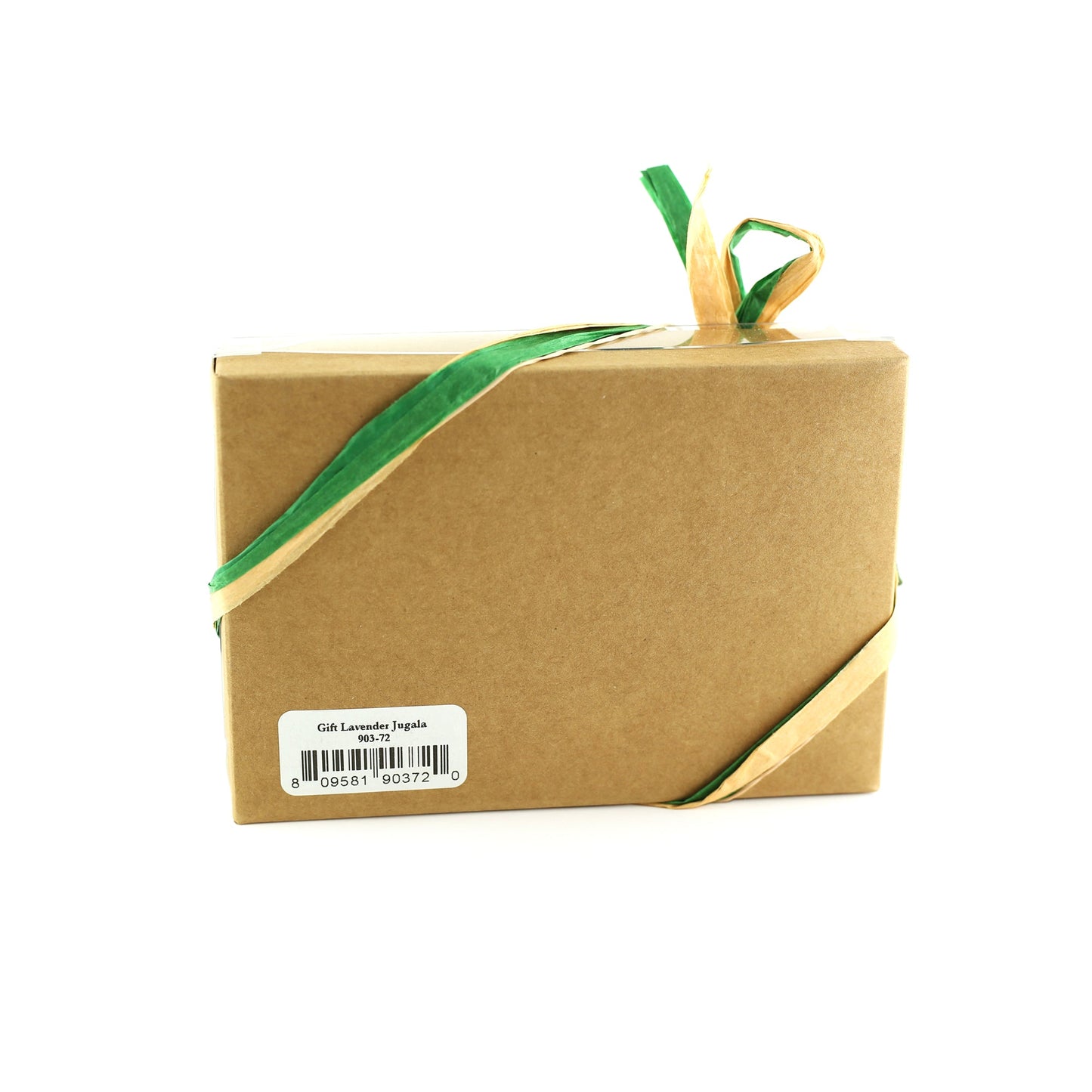 Prabhuji Gift Set - Saucha Bar Soap 'Relaxing Lavender' and Attar Oil 'Jugala' - with Greeting 'Thank you for being my friend'