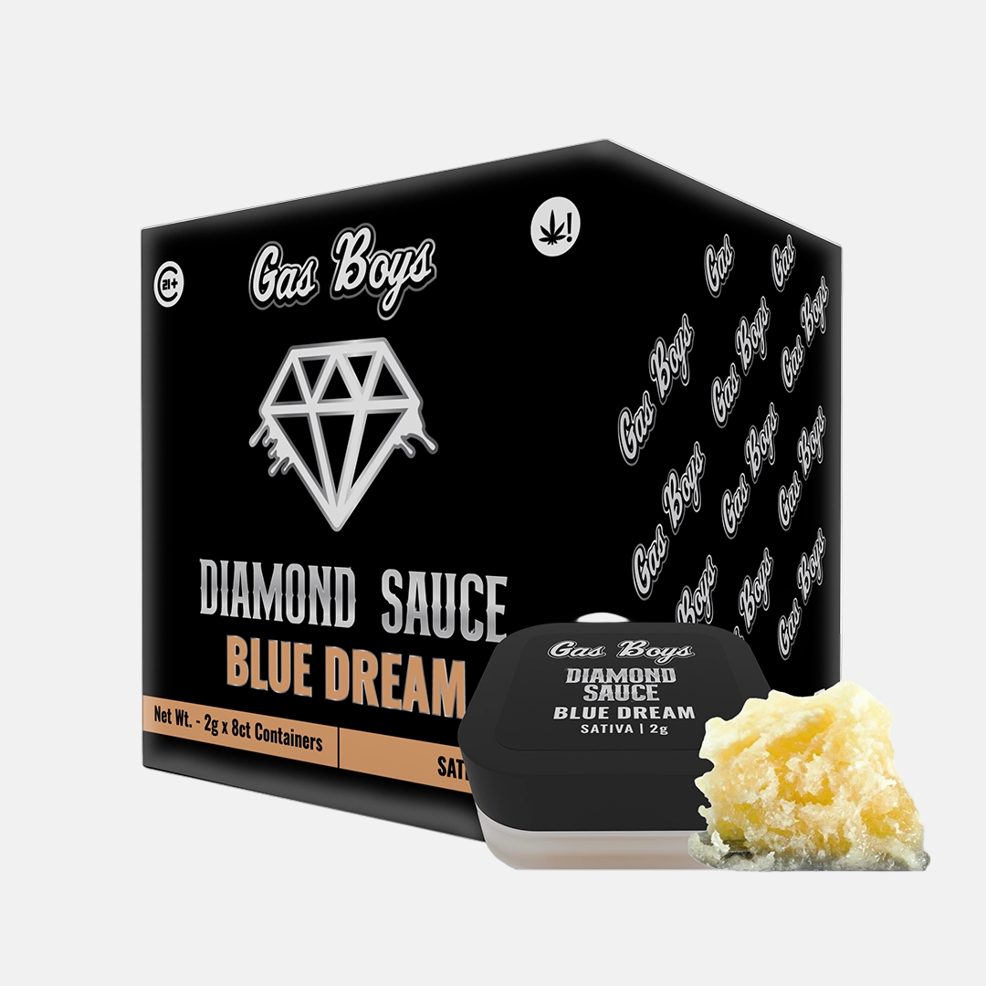 Blue Dream DIAMOND SAUCE CONCENTRATE - Sativa (8ct) - Tree Spirit Wellness