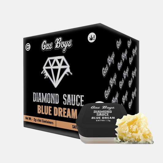 Blue Dream DIAMOND SAUCE CONCENTRATE - Sativa (8ct) - Tree Spirit Wellness