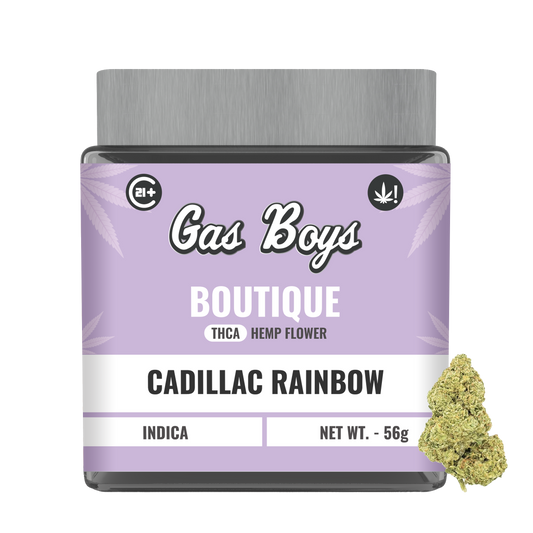 BOUTIQUE THCA FLOWER JAR - Cadillac Rainbow - Tree Spirit Wellness