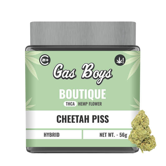 BOUTIQUE THCA FLOWER JAR - Cheetah Piss - Tree Spirit Wellness