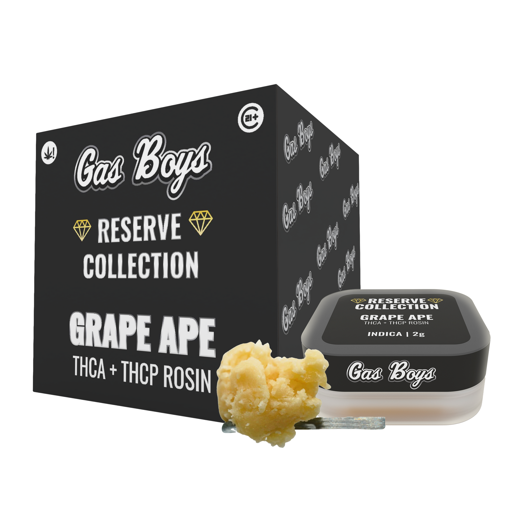 THCA + THCV Rosin - Grape Ape - Tree Spirit Wellness