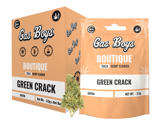 Green Crack BOUTIQUE THCA FLOWER - Sativa (8ct) - Tree Spirit Wellness