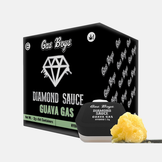 Guava Gas DIAMOND SAUCE CONCENTRATE - Hybrid (8ct) - Tree Spirit Wellness