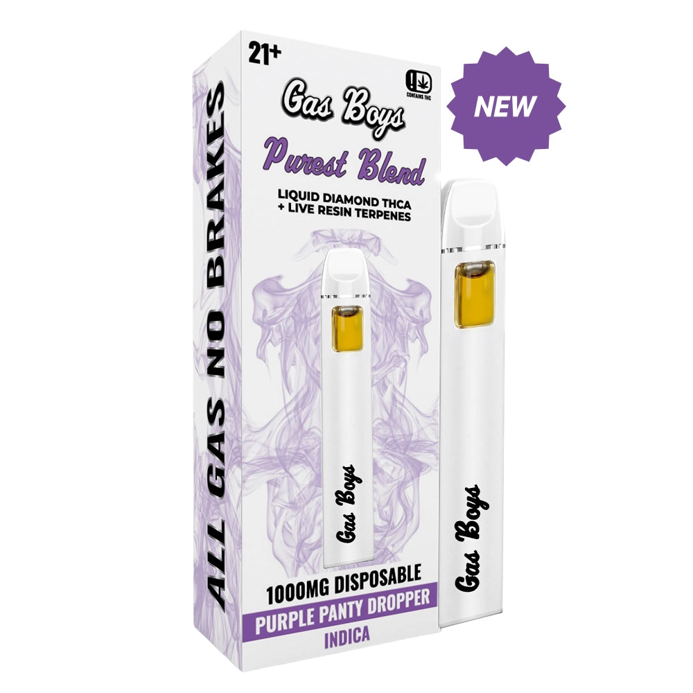 BLACK GARLIC GELATO THCA Disposable Vape 1g Indica 