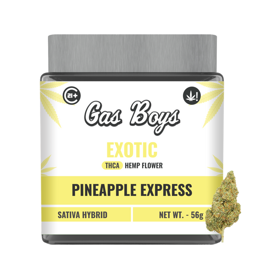 EXOTIC THCA FLOWER JAR - Pineapple Express - Sativa Hybrid - Tree Spirit Wellness