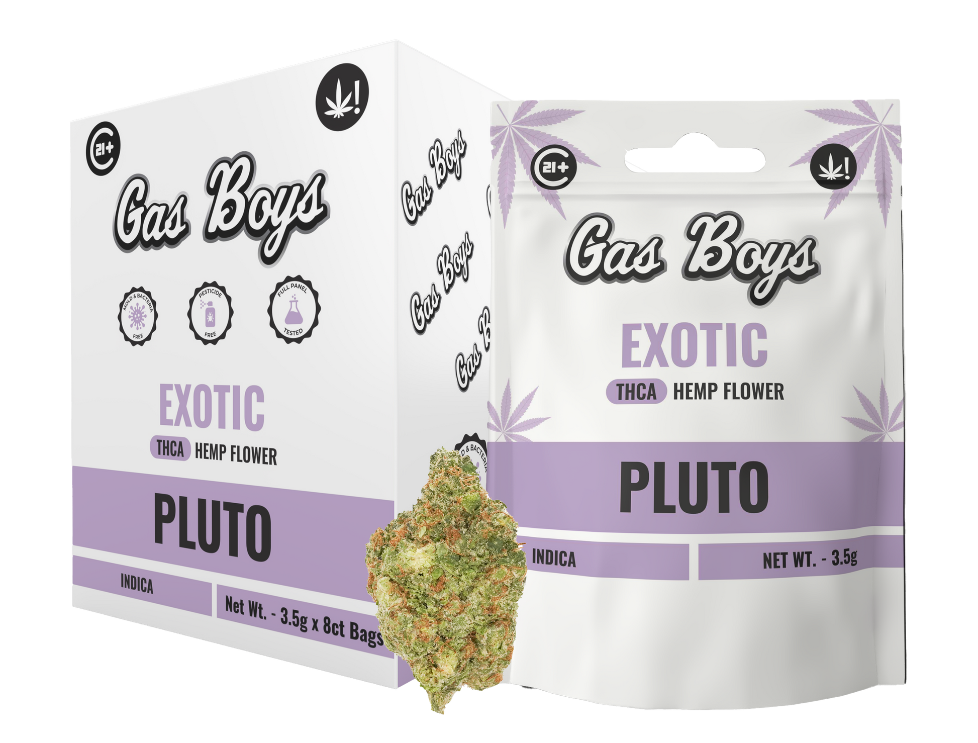 Pluto EXOTIC THCA FLOWER - Indica (8ct) - Tree Spirit Wellness