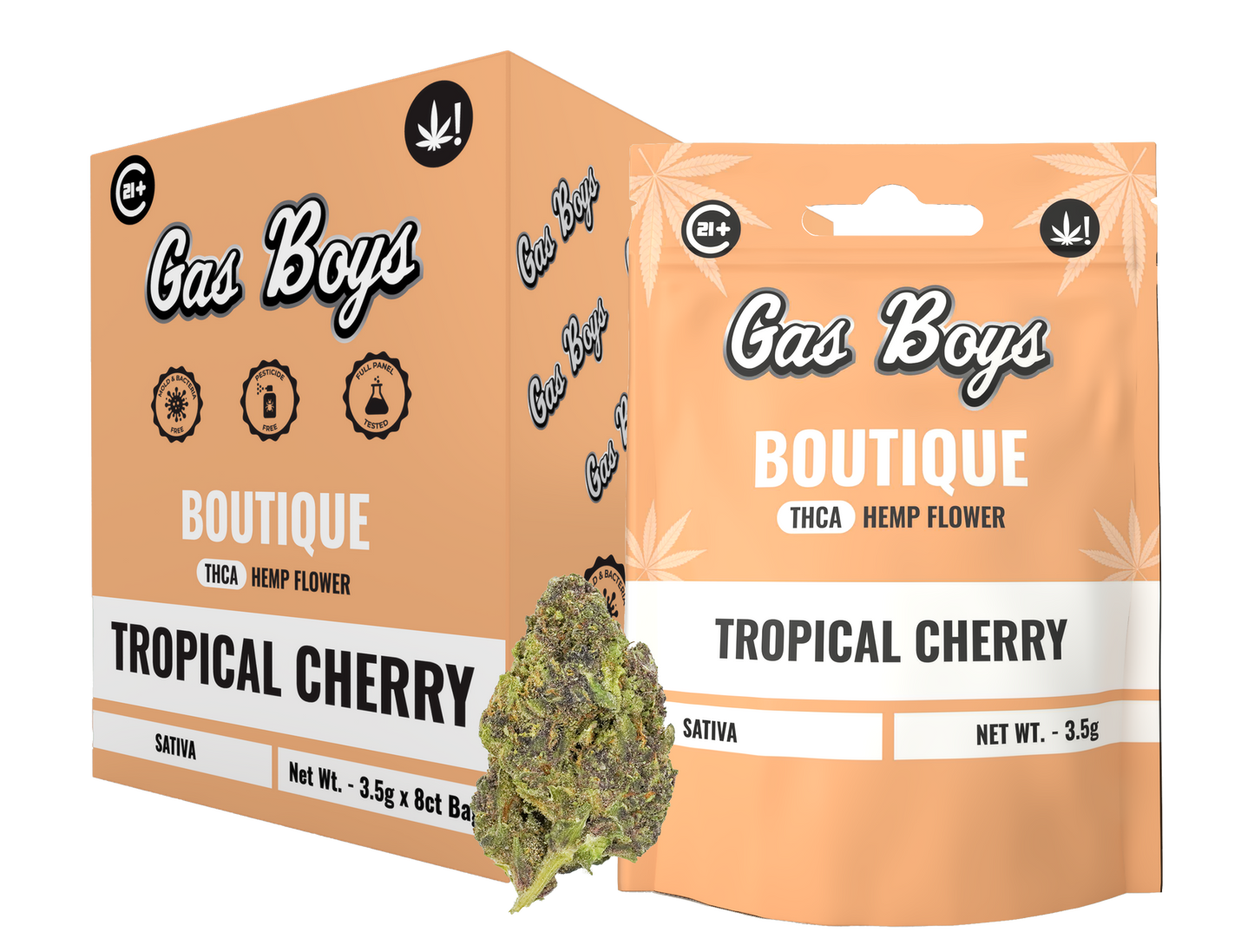 TROPICAL CHERRY BOUTIQUE THCA FLOWER - Sativa (8ct) - Tree Spirit Wellness