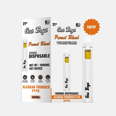 ALASKAN THUNDER F⚡︎⚡︎K THCA Disposable Vape 1g Sativa (6ct)