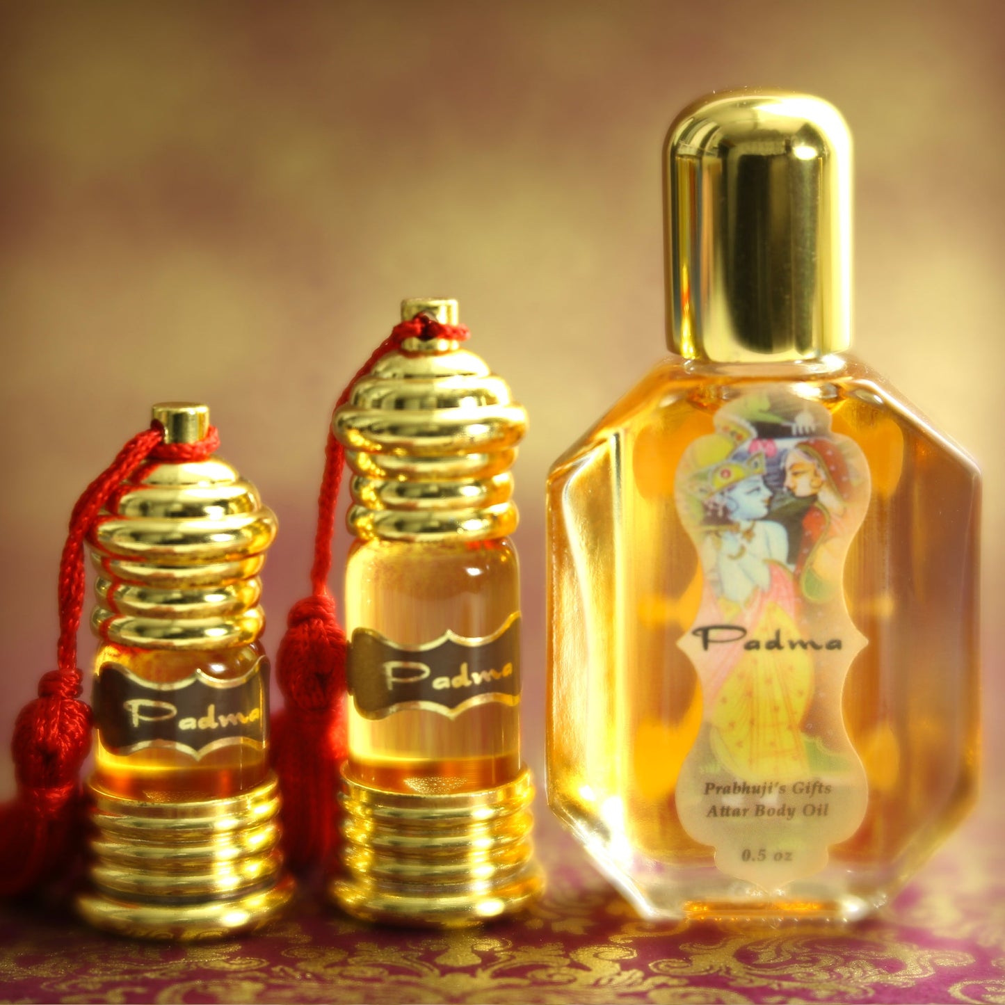 Prabhuji Attar Oil Padma for Awakening - 0.5oz - Unisex