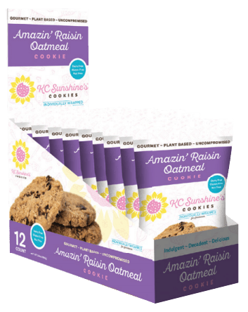 Amazin Raisin Oatmeal Cookie 12ct - Tree Spirit Wellness