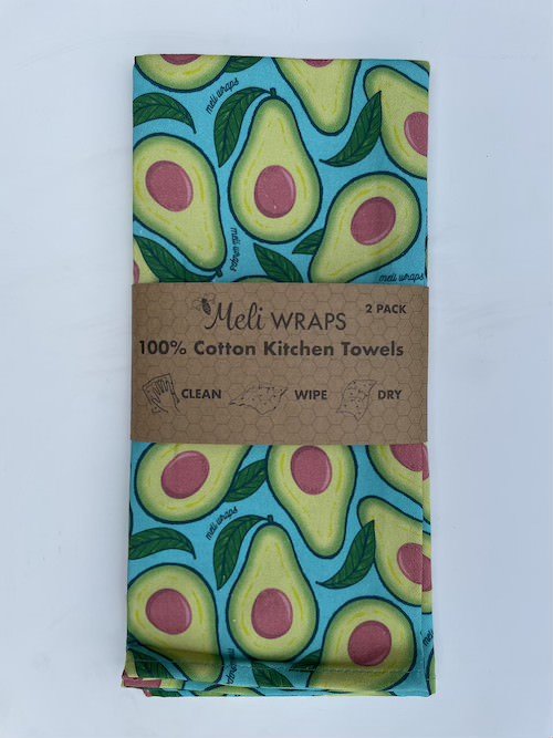 Avocado Case of 10 Kitchen Towels Sets (set includes 2 towels) - Tree Spirit Wellness