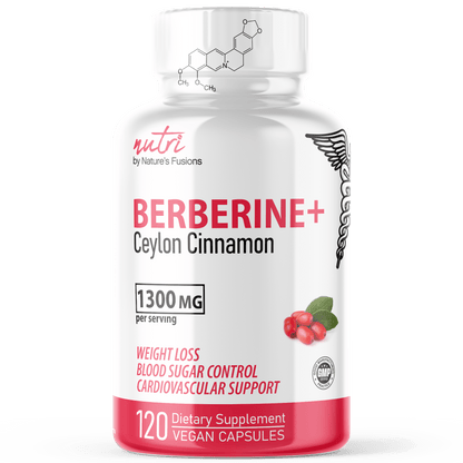 Berberine+ Supplement with Cinnamon Ceylon 1300mg - Tree Spirit Wellness