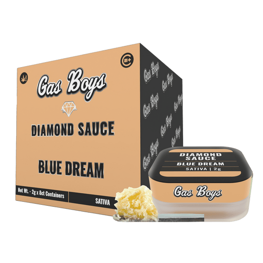 Blue Dream DIAMOND SAUCE CONCENTRATE - Sativa (8ct) - Tree Spirit Wellness
