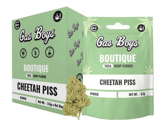 BOUTIQUE Cheetah Piss THCA FLOWER - Hybrid (8ct) - Tree Spirit Wellness