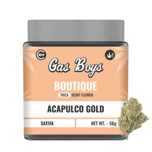 BOUTIQUE THCA FLOWER JAR - Acapulco Gold - Sativa - 2oz - Tree Spirit Wellness