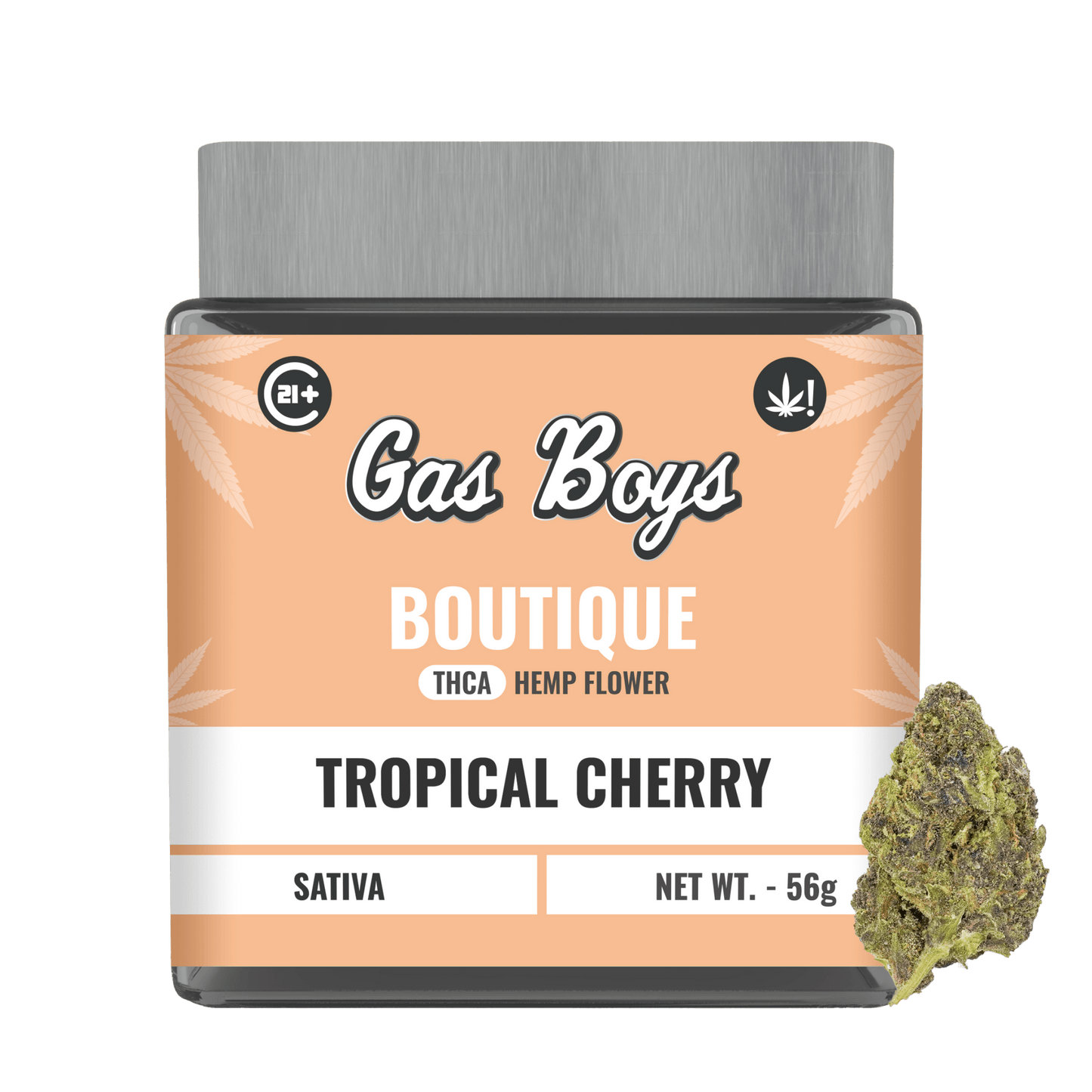 BOUTIQUE THCA FLOWER JAR - Tropical Cherry - Sativa - 2oz - Tree Spirit Wellness