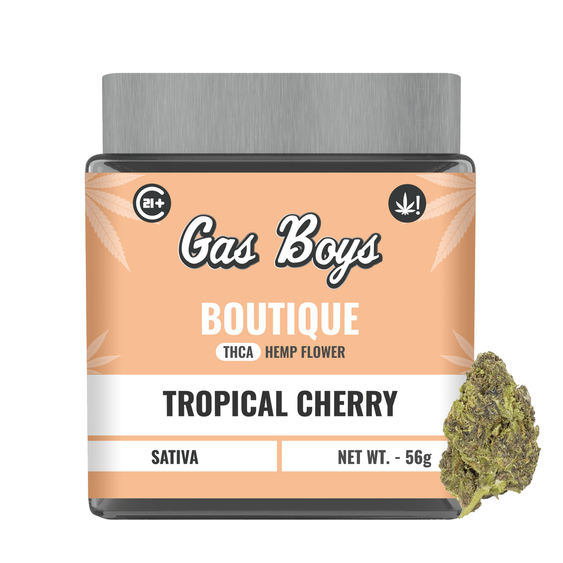 BOUTIQUE THCA FLOWER JAR - Tropical Cherry - Sativa - 2oz - Tree Spirit Wellness