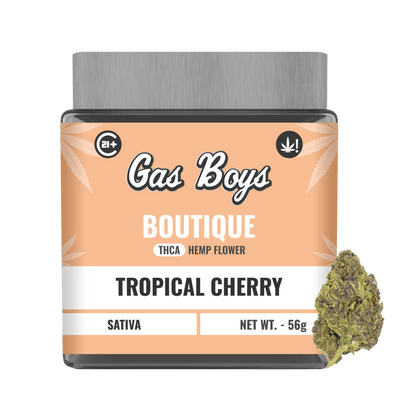 BOUTIQUE THCA FLOWER JAR - Tropical Cherry - Sativa  - 2oz